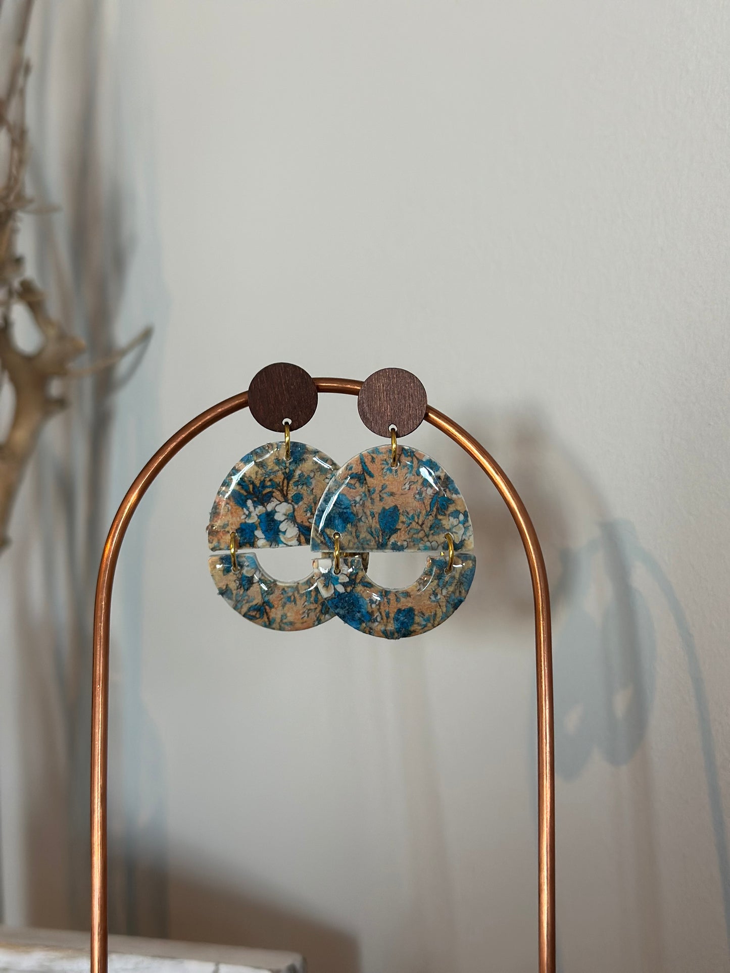 Averi Florals Half Circles