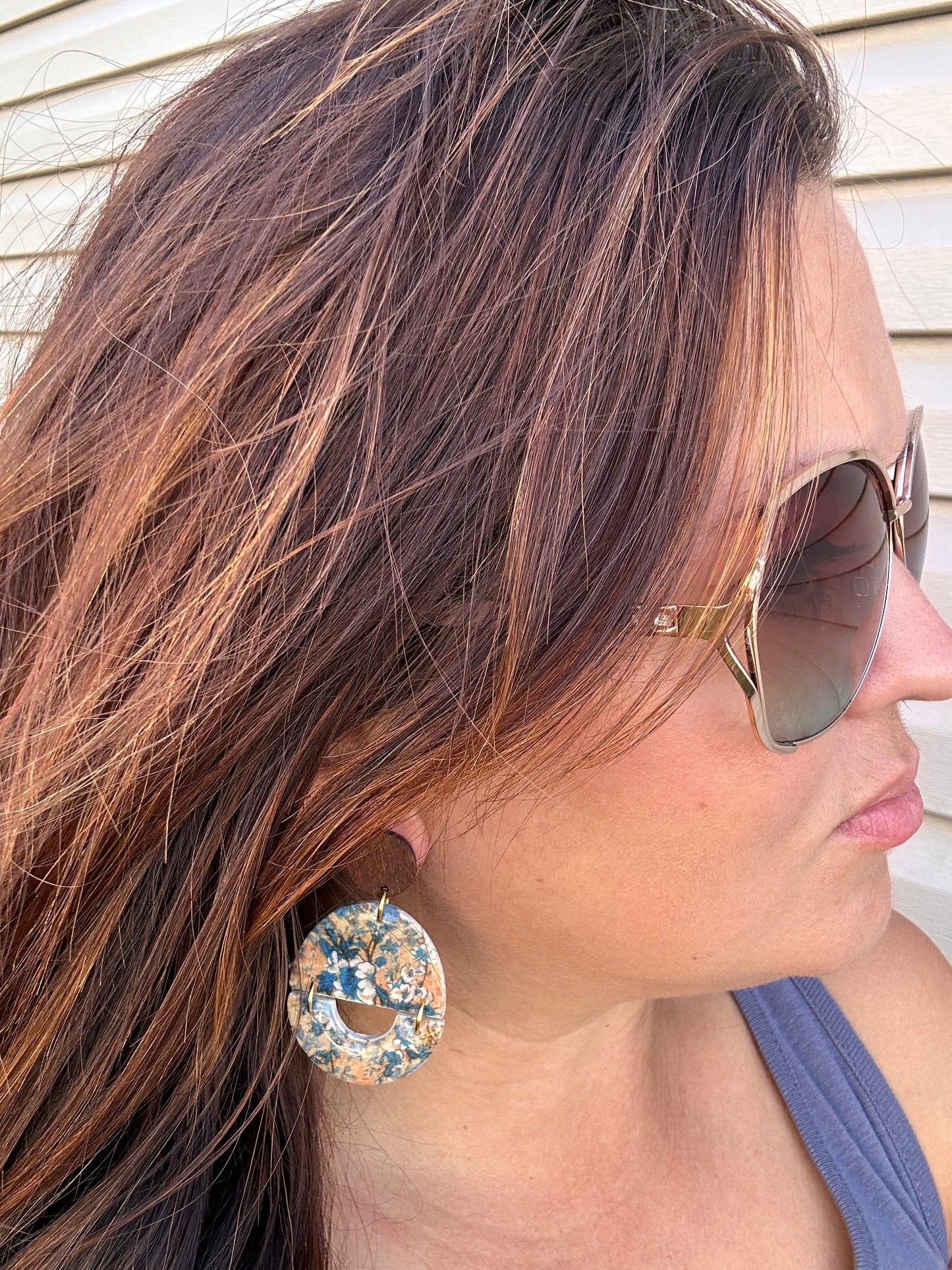 Averi Florals Half Circles