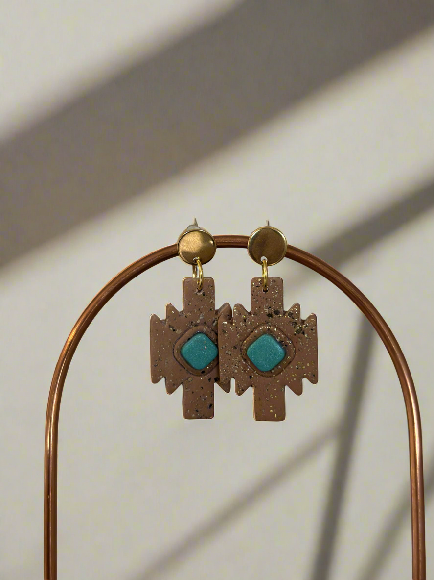 Miranda Aztec Earrings