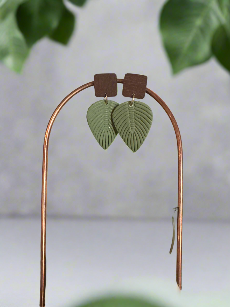 Laura Leaf Earrings