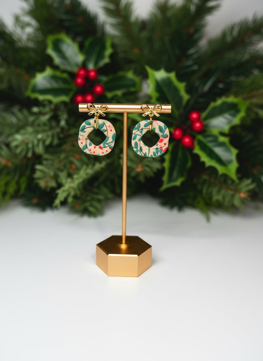 Wreath Earrings