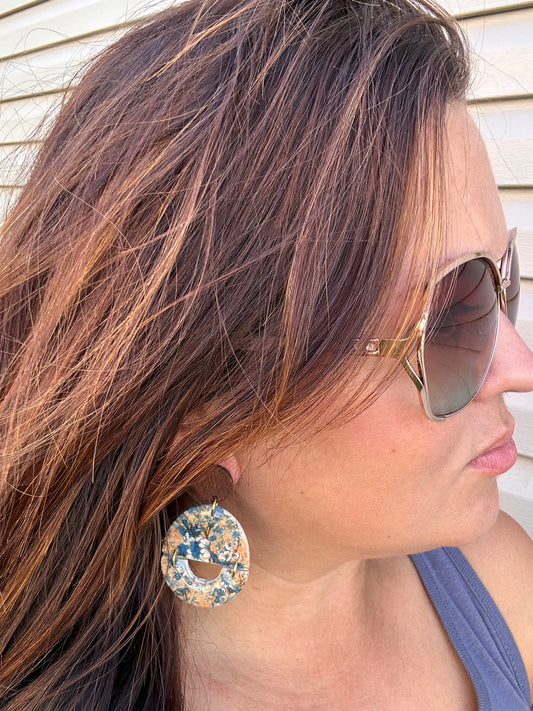 Averi Florals Half Circles