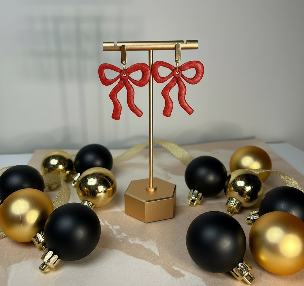 Elegant Bow Earrings