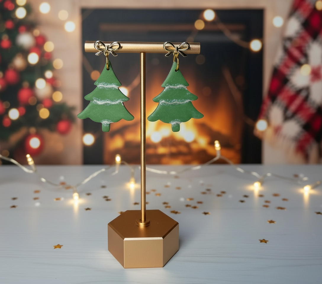 Elegant Christmas tree dangle